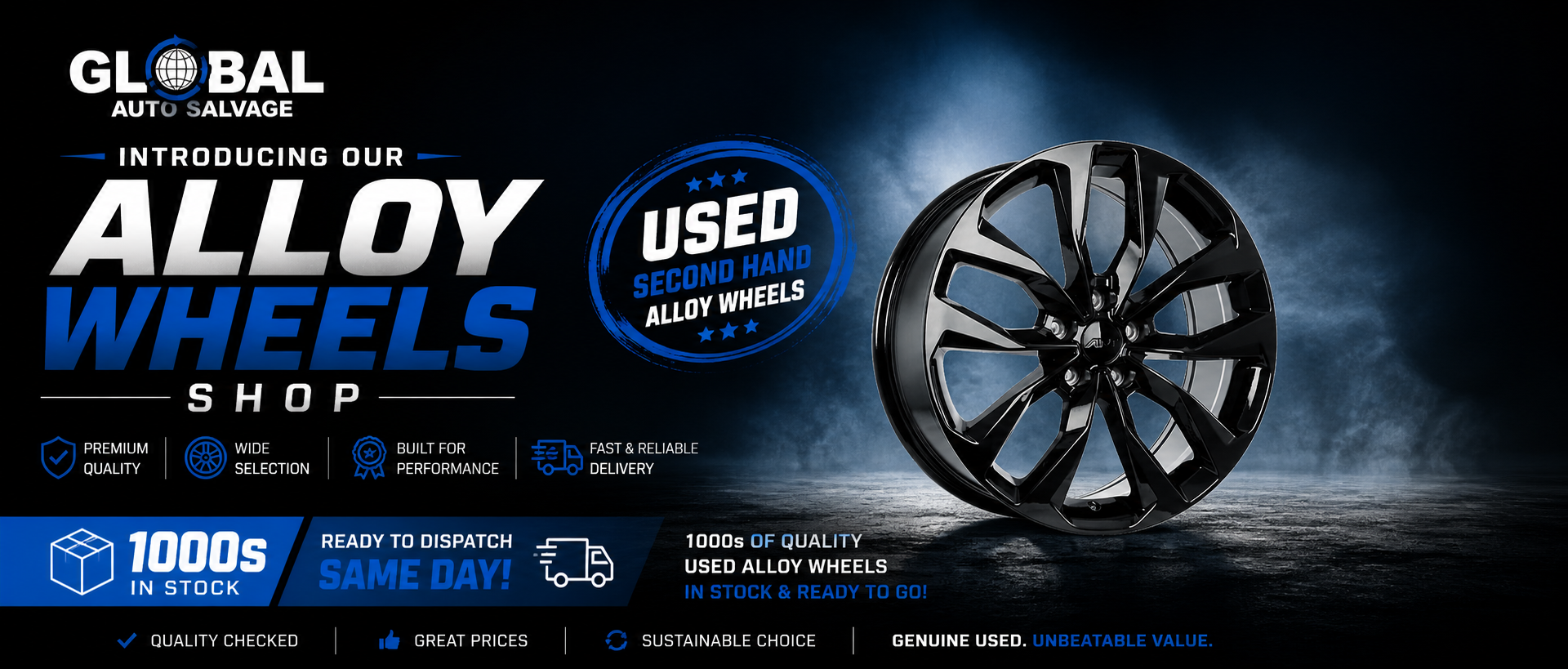 Wheels Shop Banner