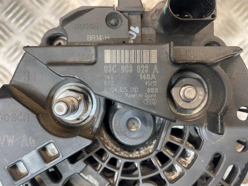 12-15 SEAT IBIZA 6J MK5/SKODA/VW/AUDI 1.4 PETROL ALTERNATOR 03C903023A - Thumbnail 7