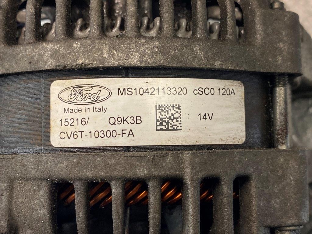 12-17 FORD FIESTA MK7/FOCUS MK3 1.0 PETROL ALTERNATOR CV6T-10300-FA - Thumbnail 7