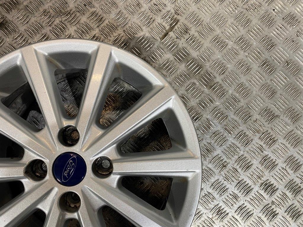 08-17 FORD FIESTA MK7 16" INCH 4 STUD 10 SPOKE ALLOY WHEEL 6.5JX16H2 - Thumbnail 4