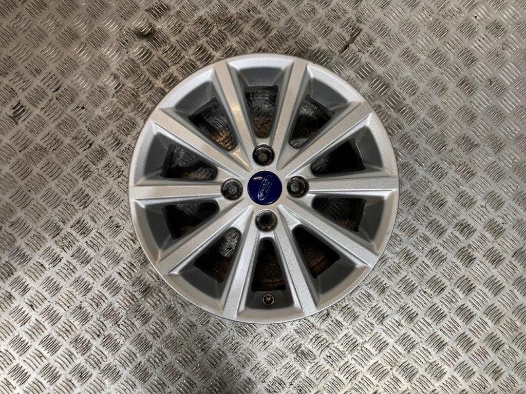 08-17 FORD FIESTA MK7 16" INCH 4 STUD 10 SPOKE ALLOY WHEEL 6.5JX16H2 - Thumbnail 2