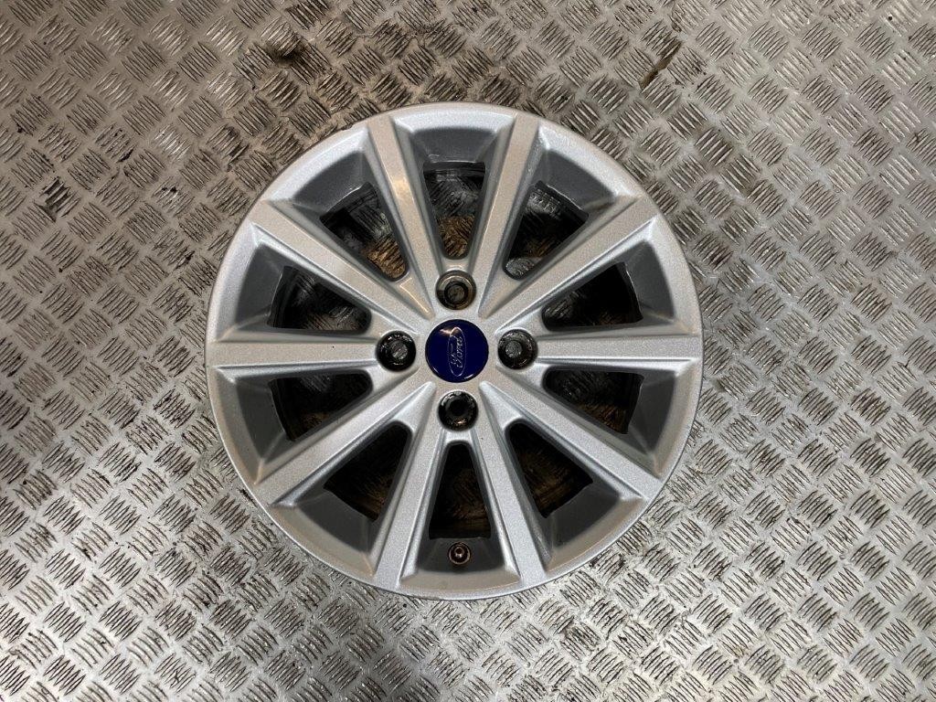 08-17 FORD FIESTA MK7 16" INCH 4 STUD 10 SPOKE ALLOY WHEEL 6.5JX16H2 - Thumbnail 2