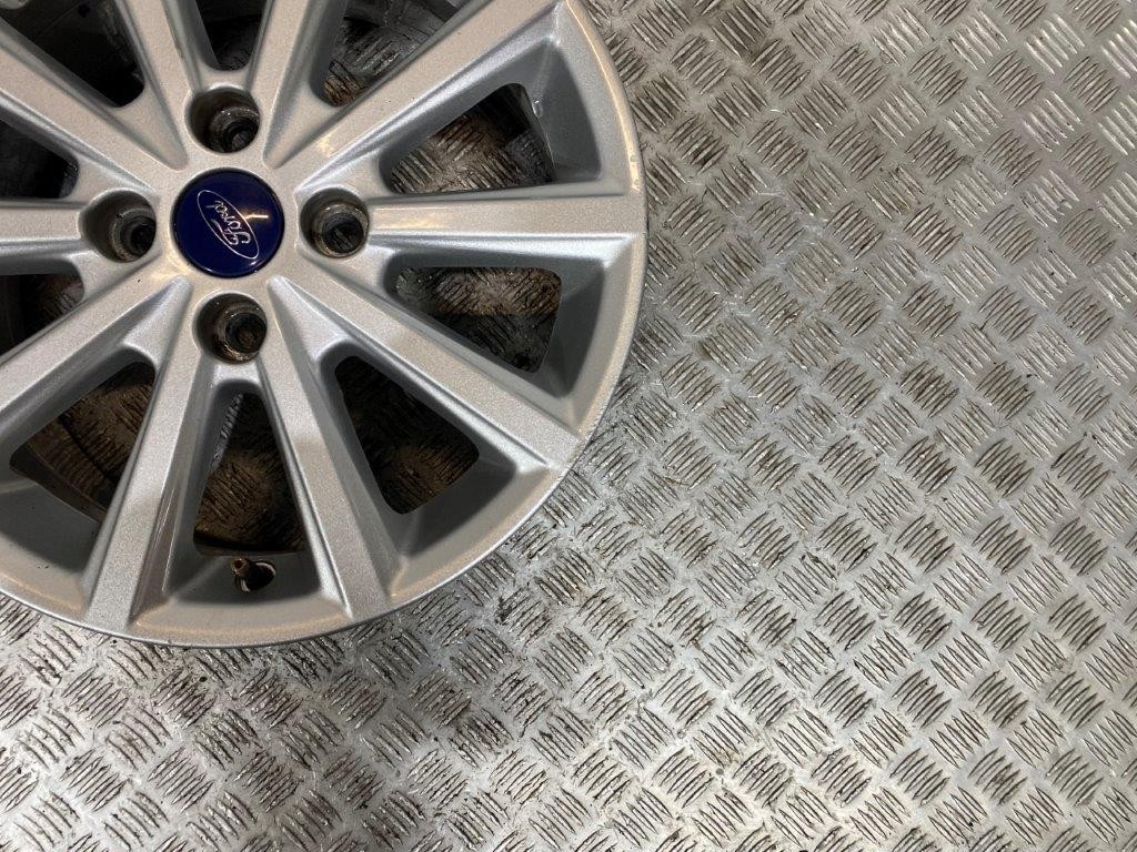 08-17 FORD FIESTA MK7 16" INCH 4 STUD 10 SPOKE ALLOY WHEEL 6.5JX16H2 - Thumbnail 6