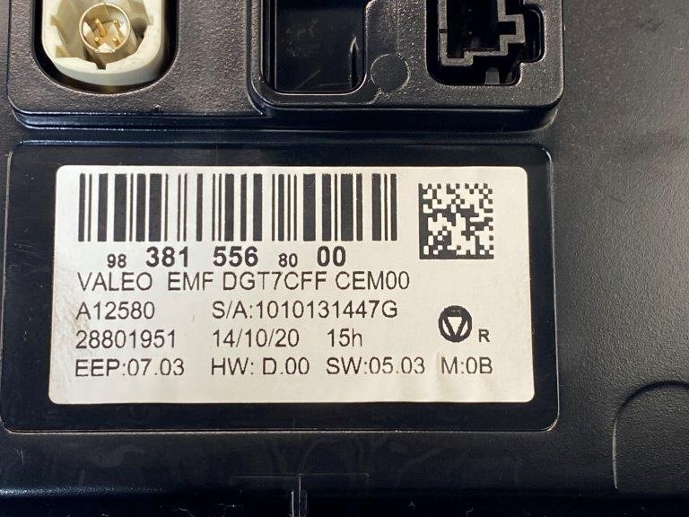 14-19 PEUGEOT 308 MK2 MULTIFUNCTION SCREEN DISPLAY 9838155680 - Thumbnail 7