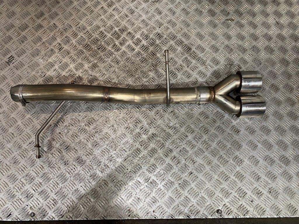 17-22 FORD FIESTA MK8 DOUBLE PIPE REAR EXHAUST BOX