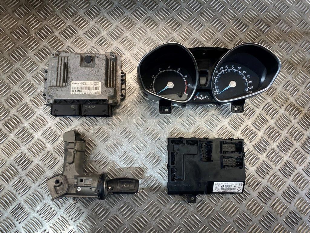 12-17 FORD FIESTA MK7 1.0 PETROL MANUAL COMPLETE ENGINE ECU KIT F1B1-12A650-AMC - Thumbnail 2