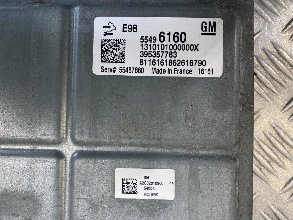 15-19 VAUXHALL CORSA E 1.3 DIESEL MANUAL ENGINE ECU 55496160 - Thumbnail 4