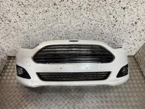 12-17 FORD FIESTA MK7 3/5 DOOR FRONT BUMPER FROZEN WHITE (PLS READ)