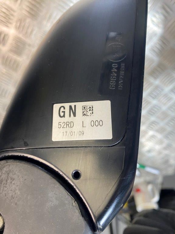 17-20 SUZUKI SWIFT MK3 A2L PASSENGER SIDE POWER FOLD WING MIRROR BLACK PAINT C02 - Thumbnail 10
