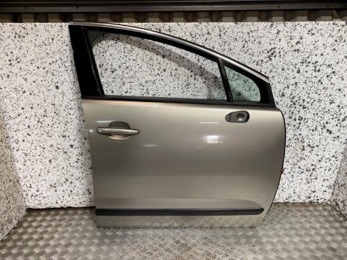 09-17 PEUGEOT 3008 O/S/F DRIVER SIDE FRONT DOOR GREY PAINT CODE EVG (PLS READ)