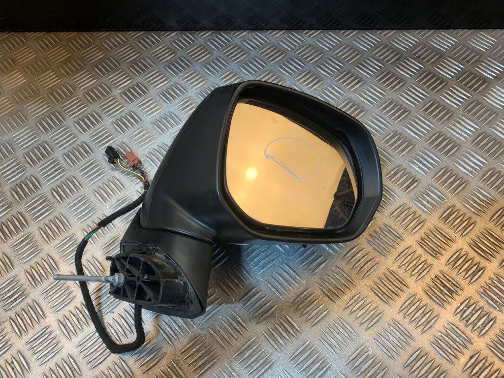 09-17 PEUGEOT 3008 O/S DRIVER OFF SIDE WING MIRROR CHROME - Thumbnail 2