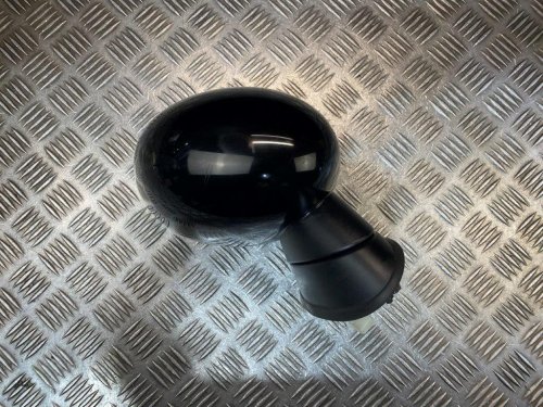 14-18 MINI COOPER D F55 5 DOOR DRIVER OFF SIDE WING MIRROR BLACK (SCRATCHED)