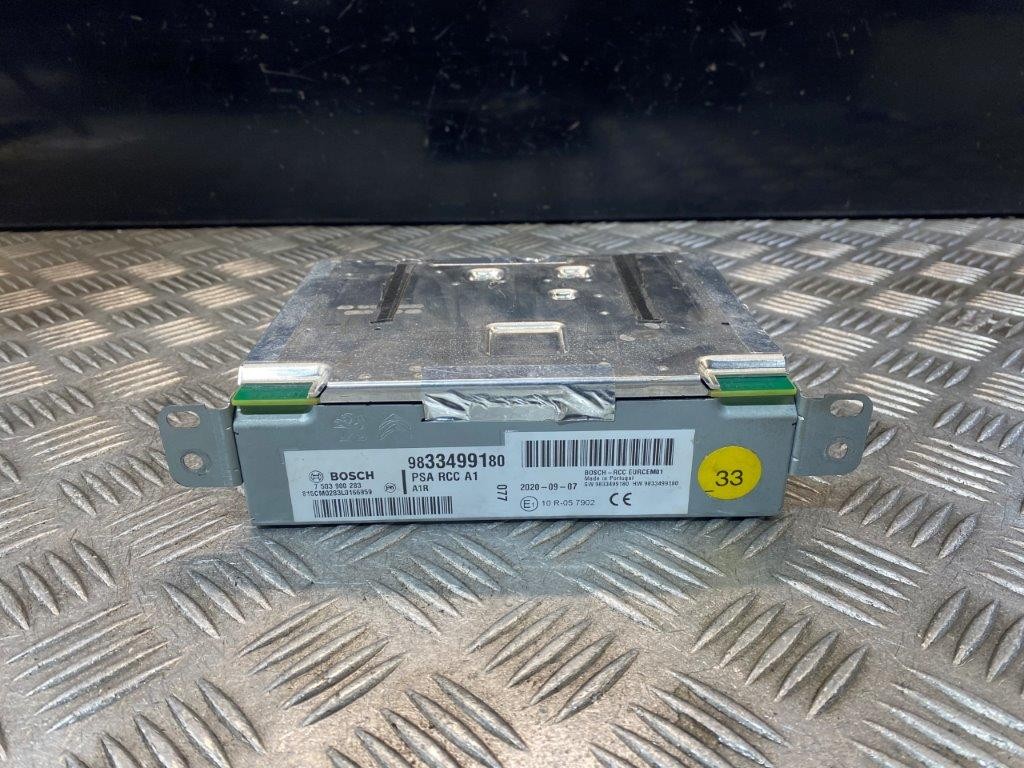 17-19 PEUGEOT 308 MK2/CITROEN C3 MK3 MULTIMEDIA HEAD UNIT 9833499180 - Thumbnail 2