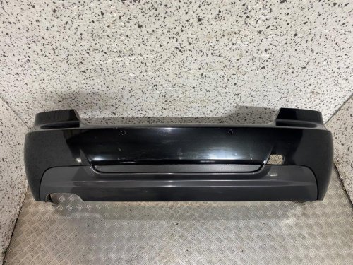 10-13 BMW 320I E92 M SPORT REAR BUMPER BLACK PAINT CODE 475 (SCRATCHED)