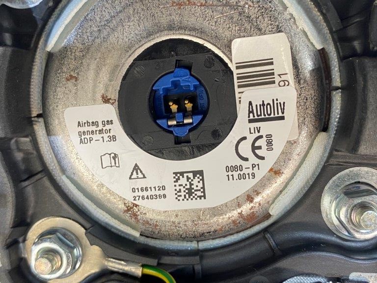 17-21 PEUGEOT 308 MK2 STEERING WHEEL AIRBAG 96783105ZD - Thumbnail 4